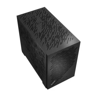 ADATA XPG tok VALOR AIR NANO Mini-Tower, tápegység nélkül, 1x 120mm ARGB ventilátor, Fekete