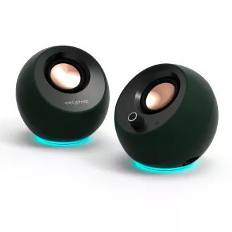 Creative Pebble Pro - mobil hangszóró - fekete Creative Pebble Pro - mobil hangszóró - fekete