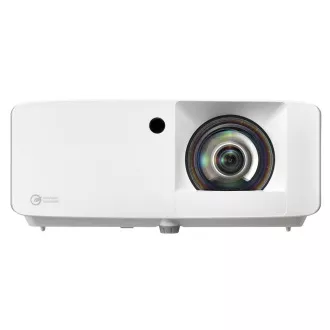 Optoma projektor UHZ35ST (DLP, lézer, UHD, 3500 ANSI, 2xHDMI, RS232, RJ45, USB-A tápegység, 1x15W hangszóró)