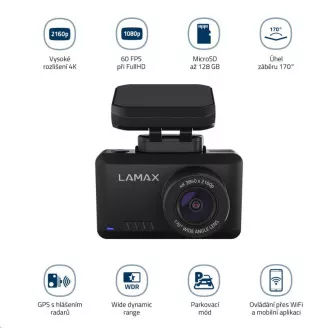 LAMAX T10 4K GPS (radarjelentéssel)