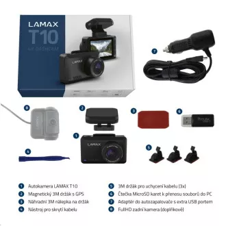 LAMAX T10 4K GPS (radarjelentéssel)