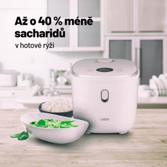Lauben Alacsony cukortartalmú rizsfőző 3000WT