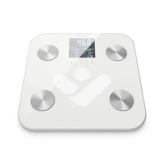 TrueLife FitScale W7 BT - Bioelektromos impedancia Bluetooth mérleg - Fehér színű