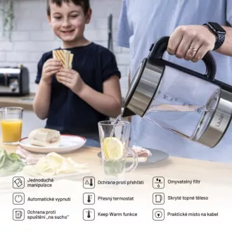 Lauben elektromos vízforraló EK17GS