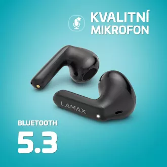 LAMAX Tones1 - vezeték nélküli fejhallgató - fekete
