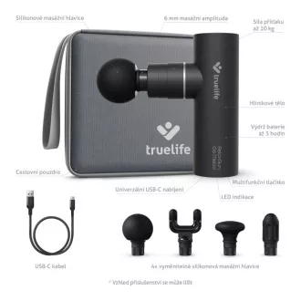 TrueLife RelaxGun G6 Metal - masszázs pisztoly