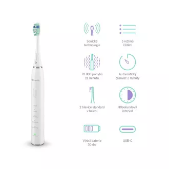 TrueLife SonicBrush Clean30 fehér