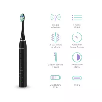 TrueLife SonicBrush Clean30 fekete