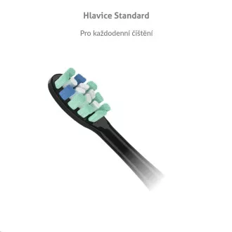 TrueLife SonicBrush Clean-sorozatú fejek Standard fekete 2 csomag