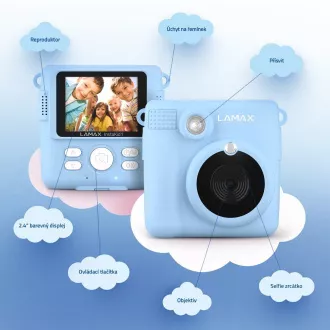 LAMAX InstaKid1 kék