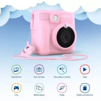 LAMAX InstaKid1 rózsaszín