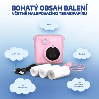 LAMAX InstaKid1 rózsaszín