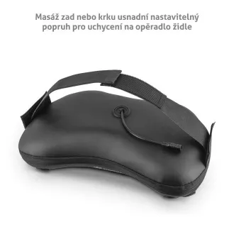 TrueLife RelaxBack B3 Charge - masszázs párna újratölthető akkumulátorral