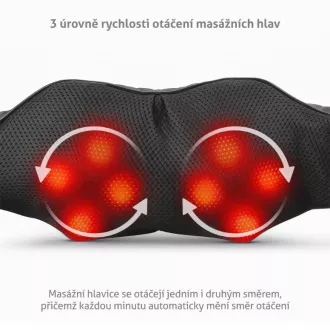 TrueLife RelaxBack B6 Charge - masszázs nyakörv újratölthető akkumulátorral