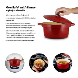 Lauben OvenSafe® Multisütő 6000RS