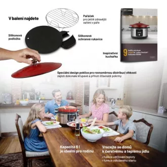 Lauben OvenSafe® Multisütő 6000RS