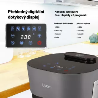 Lauben Glass&SteamAir® Sütő 4500BG