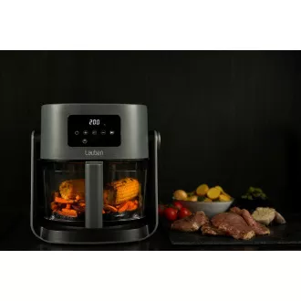 Lauben Glass&Grill Air Fryer 3in1 5500BG - forrólevegős fritőz