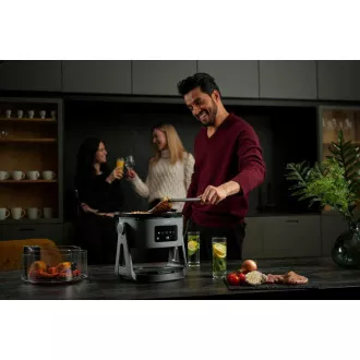 Lauben Glass&Grill Air Fryer 3in1 5500BG - forrólevegős fritőz