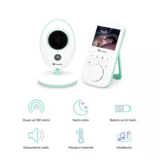 TrueLife NannyCam V24 Pro - digitális videós bébiőr