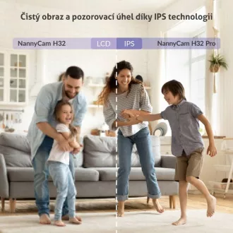 TrueLife NannyCam H32 Pro - digitális videós bébiőr