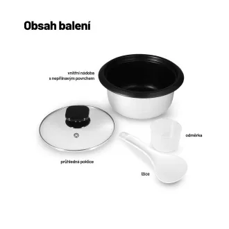 Lauben rizsfőző négyzet 1000WB