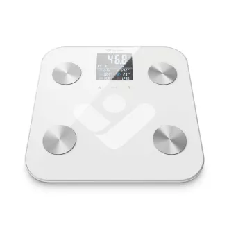 TrueLife FitShape S6 BT - Bioelektromos impedancia bluetooth mérleg - fehér