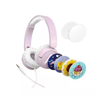 LAMAX SoundKid1 - fejhallgató - rózsaszín