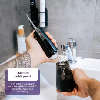 TrueLife AquaFloss Compact L100 fekete szájzuhany TrueLife AquaFloss Compact L100 fekete szájzuhany