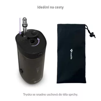 TrueLife AquaFloss Mini M50 szájzuhany - fekete