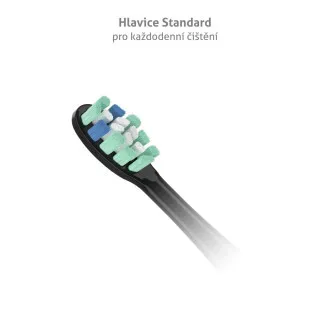 TrueLife SonicBrush Clean-sorozatú fogkefefejek, Standard, fekete, 8 darabos csomag TrueLife SonicBrush Clean-sorozatú fogkefefejek, Standard, fekete, 8 darabos csomag