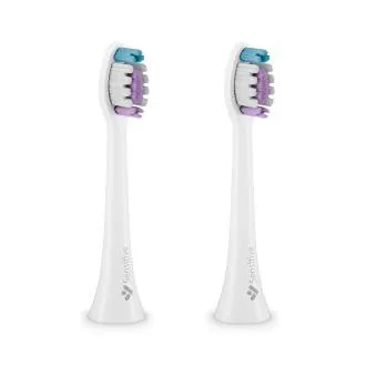 TrueLife SonicBrush Clean-sorozatú fogkefefejek, Sensitive white, 2 darabos csomag TrueLife SonicBrush Clean-sorozatú fogkefefejek, Sensitive white, 2 darabos csomag