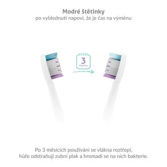 TrueLife SonicBrush Clean-sorozatú fogkefefejek, Sensitive white, 2 darabos csomag TrueLife SonicBrush Clean-sorozatú fogkefefejek, Sensitive white, 2 darabos csomag