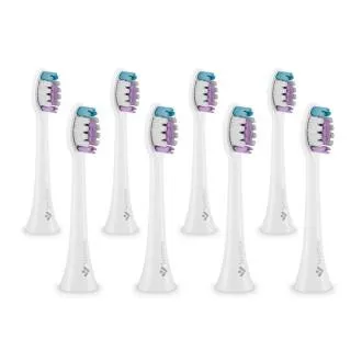 TrueLife SonicBrush Clean-sorozatú fogkefefejek, Sensitive white, 8 darabos csomag TrueLife SonicBrush Clean-sorozatú fogkefefejek, Sensitive white, 8 darabos csomag