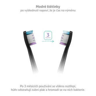 TrueLife SonicBrush Clean-sorozatú fogkefefejek, Sensitive, fekete, 8 darabos csomag TrueLife SonicBrush Clean-sorozatú fogkefefejek, Sensitive, fekete, 8 darabos csomag