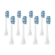 TrueLife SonicBrush Clean-sorozatú fogkefefejek, Whiten white, 8 darabos csomag