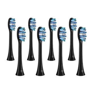 TrueLife SonicBrush Clean-sorozatú fogkefefejek, fehér és fekete, 8 darabos csomag TrueLife SonicBrush Clean-sorozatú fogkefefejek, fehér és fekete, 8 darabos csomag