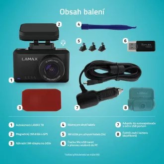 LAMAX T8 - autós kamera LAMAX T8 - autós kamera