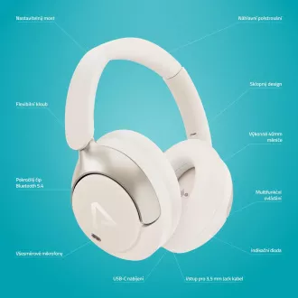 LAMAX HighComfort2 ANC Fehér