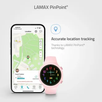 LAMAX WatchY4 Sport rózsaszín LAMAX WatchY4 Sport rózsaszín