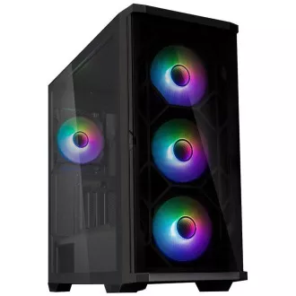 Zalman Z10 Duo / ATX / 4x120 mm ARGB ventilátor / 2xUSB 3.0 / USB-C / edzett üveg