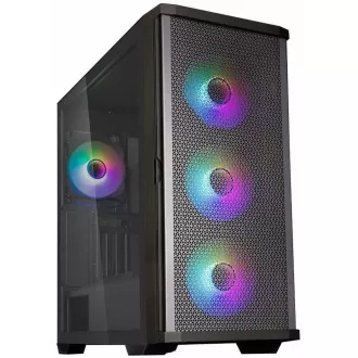 Zalman Z10 Duo / ATX / 4x120 mm ARGB ventilátor / 2xUSB 3.0 / USB-C / edzett üveg