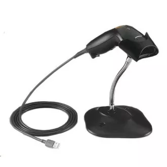 Motorola LS1203 olvasó, vonalkód olvasó, KIT, fekete, USB-HID (Szimbólum olvasó)