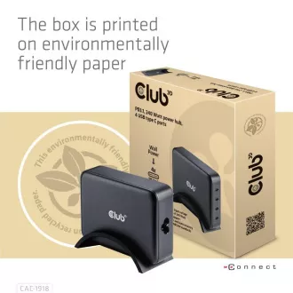 Club3D utazási töltő 240W GaN technológia, 4xUSB-C, PPS PD 3.1 támogatás Club3D utazási töltő 240W GaN technológia, 4xUSB-C, PPS PD 3.1 támogatás
