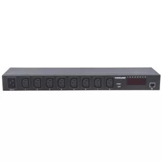 Intellinet elosztó panel PDU, 8x C13 aljzat, rack 1U, levehető kábel 16A, felügyelet Intellinet elosztó panel PDU, 8x C13 aljzat, rack 1U, levehető kábel 16A, felügyelet