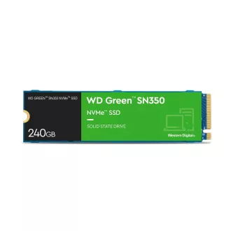 WD GREEN NVMe SSD 250 GB PCIe SN350, Gen3 8 GB/s, (R:2400/W:900 MB/s) WD GREEN NVMe SSD 250 GB PCIe SN350, Gen3 8 GB/s, (R:2400/W:900 MB/s)