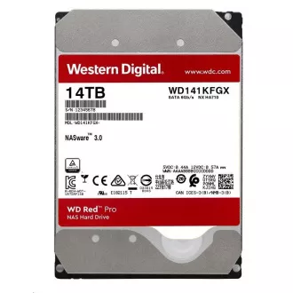 WD RED Pro NAS WD142KFGX 14TB, SATA III 3,5