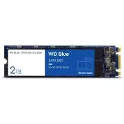 WD BLUE SSD 3D NAND WDS200T3B0B 2TB SA510 Powered by SanDisk, M.2 SATA, (R:560, W:530MB/s)