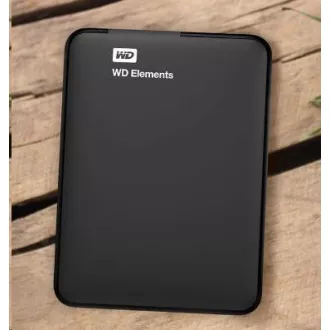 WD Elements Portable 6TB, külső merevlemez, USB 3.0, fekete