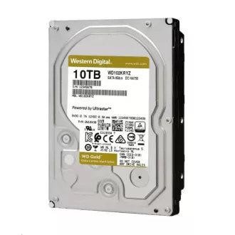 WD GOLD WD103KRYZ 10TB, SATA III 3,5", 256MB 7200RPM, 262MB/s, CMR, Enterprise